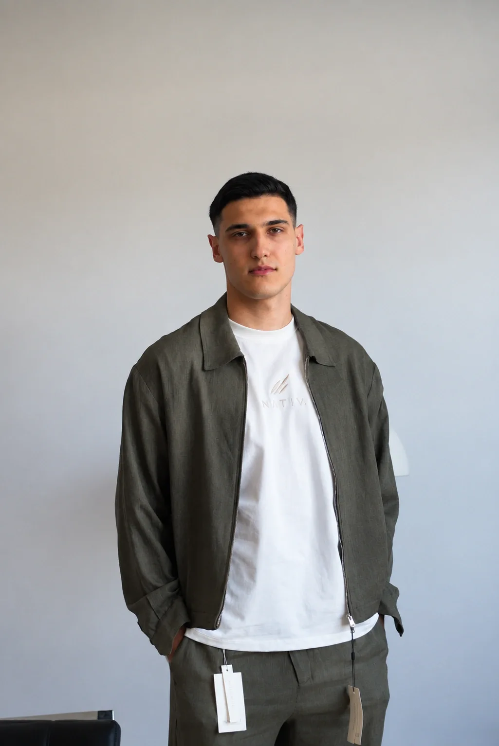 Komplet Olive Green, zelena