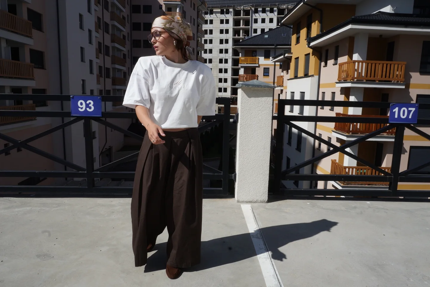 Pantalone Culotte Mocha, braon